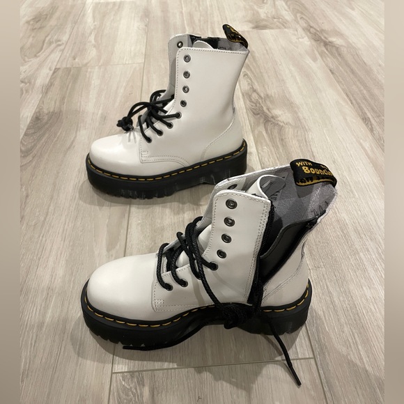 White Platform Doc Martens - Picture 12 of 12